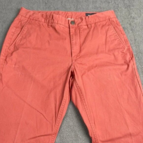 Bonobos‎ Men's Tailored Stretch Chinos Size 34 x 32 Pink Pockets - Picture 14 of 16